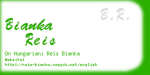 bianka reis business card